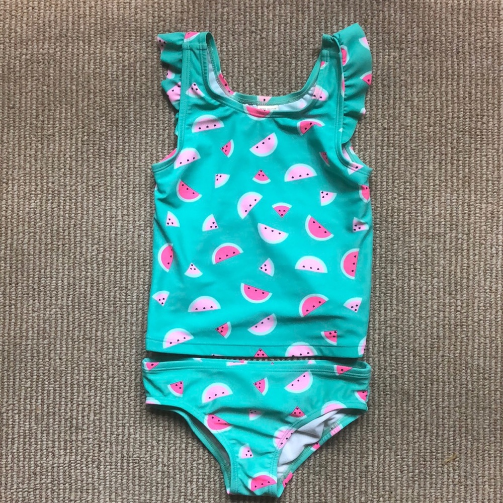Oshkosh 5T girl’s two piece swimsuit.